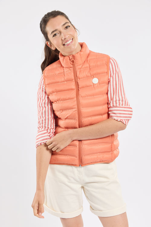 Doudoune sans manche BORDAGE - polyamide recyclé - Le Comptoir Maritime - 1