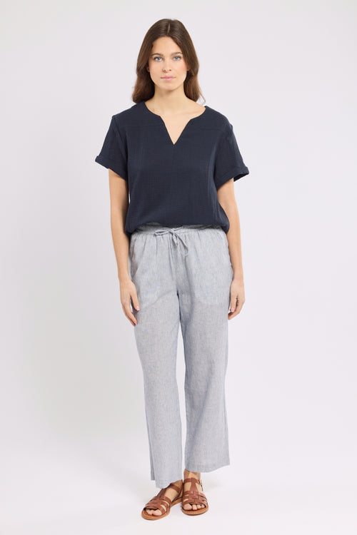 Pantalon taille élastique LOCTUDON - Le Comptoir Maritime - 1
