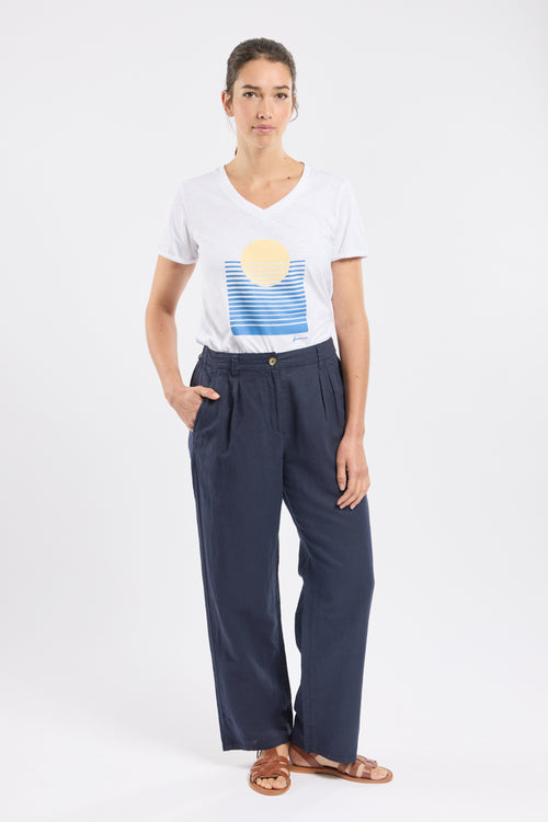 Pantalon coupe large LEYAN - Le Comptoir Maritime - 1