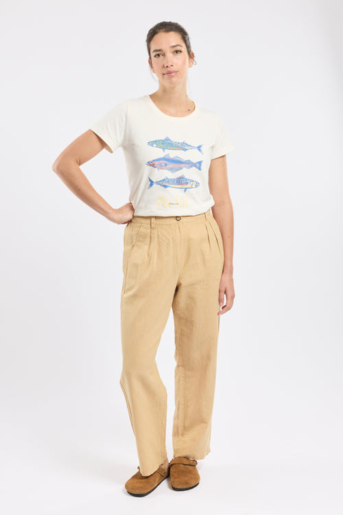 Pantalon coupe large LEYAN - Le Comptoir Maritime - 1