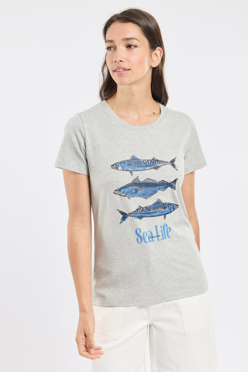 T-shirt sérigraphié CYBAILLE - coton - Le Comptoir Maritime - 4