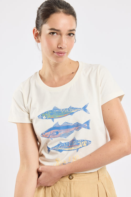 T-shirt sérigraphié CYBAILLE - coton - Le Comptoir Maritime - 2