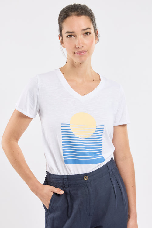 T-shirt CLORYS - coton léger - Le Comptoir Maritime - 1