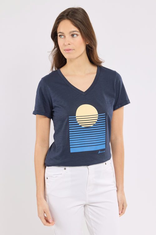 T-shirt CLORYS - coton léger - Le Comptoir Maritime - 1