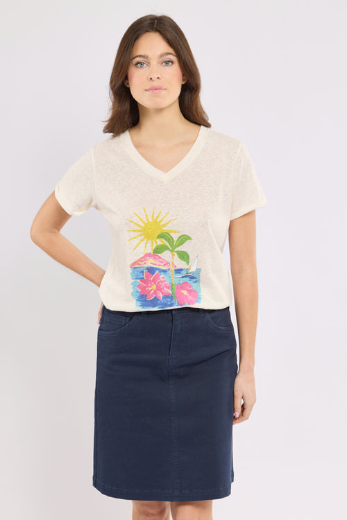 T-shirt sérigraphié CAUVAN - Le Comptoir Maritime - 2