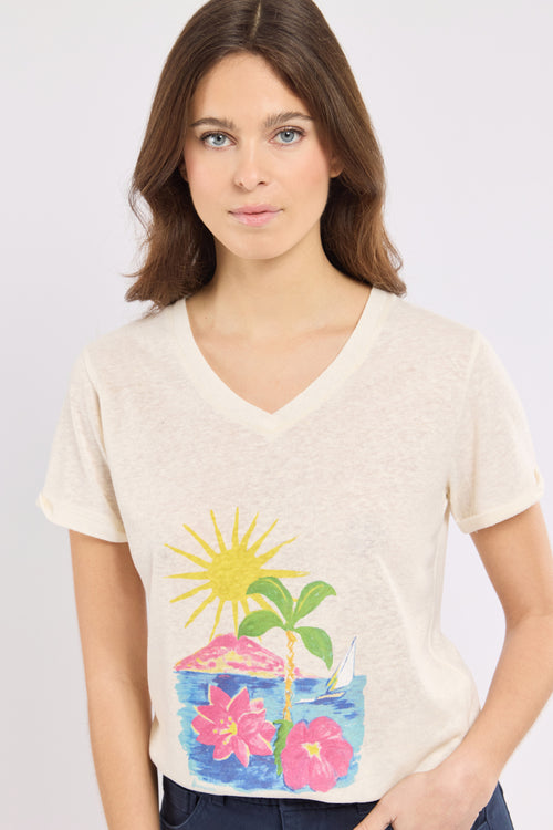 T-shirt sérigraphié CAUVAN - Le Comptoir Maritime - 4