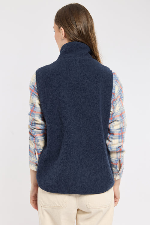 Veste polaire sans manche MICHA - polyester recyclé - Le Comptoir Maritime - 4