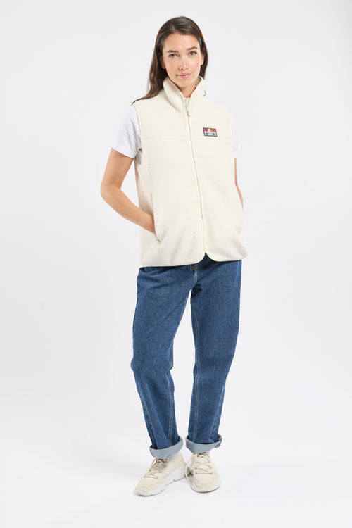 Veste polaire sans manche MICHA - polyester recyclé - Le Comptoir Maritime - 3