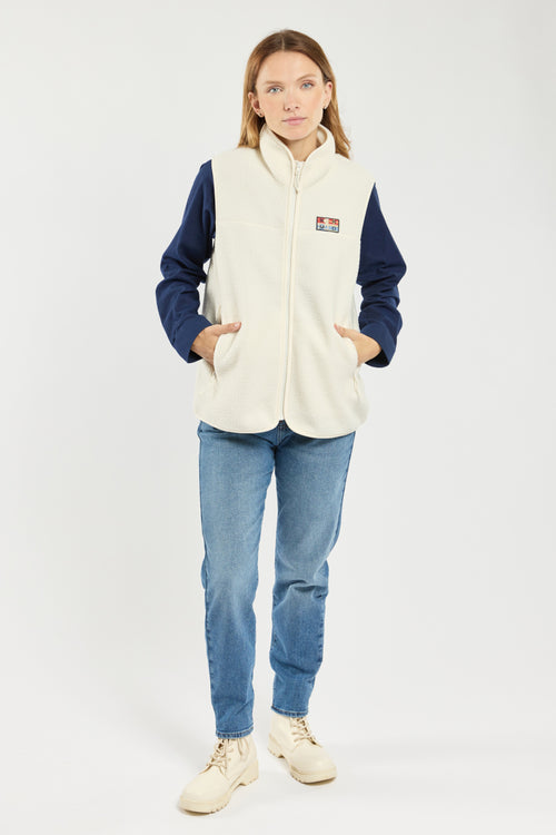 Veste polaire sans manche MICHA - polyester recyclé - Le Comptoir Maritime - 3
