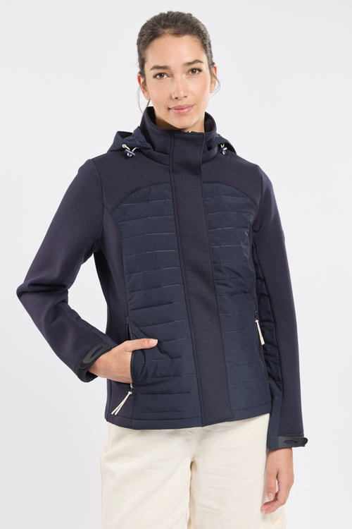 Veste bi-matière MERIDIANE - Le Comptoir Maritime - 1