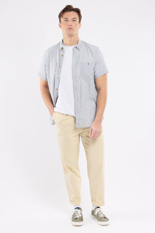 Chemise ELINECO - lin et coton - Le Comptoir Maritime - 3