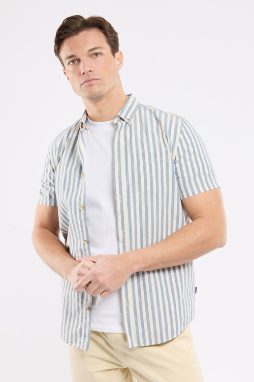 Chemise manches courtes ERSONICO - Le Comptoir Maritime - 1