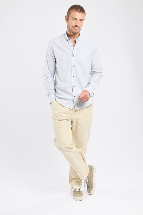 Chemise ETIMO - coton et lin - Le Comptoir Maritime - 3