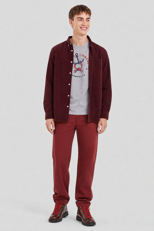 Chemise velours ELADE - Le Comptoir Maritime - 3