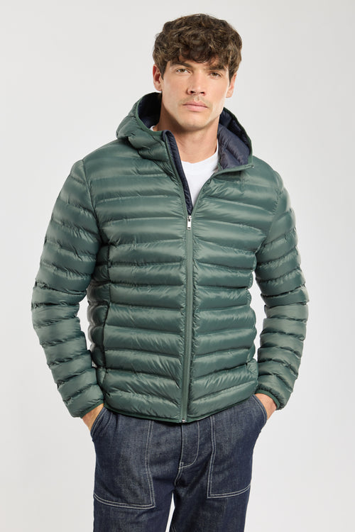 Doudoune à capuche HOODBORD - polyamide recyclé - Le Comptoir Maritime - 3
