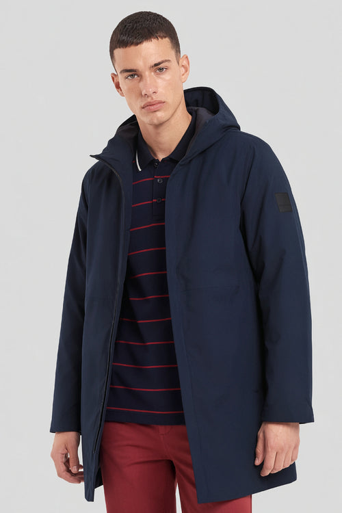 Parka longue HUXLEY - polyester recyclé - Le Comptoir Maritime - 1