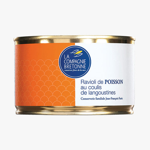 RAVIOLI DE POISSON AU COULIS DE LANGOUSTINES - Le Comptoir Maritime - 1