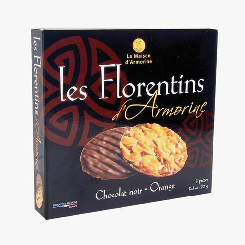 ÉTUI FLORENTINS NOIR/ORANGE - Le Comptoir Maritime - 1