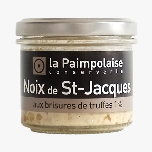 TARTINADE NOIX DE ST-JACQUES BRISURES DE TRUFFES - Le Comptoir Maritime - 1