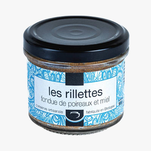 RILLETTES FONDUE DE POIREAUX & MIEL - Le Comptoir Maritime - 1