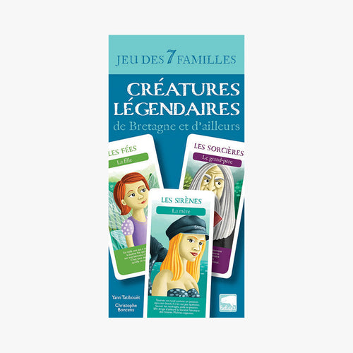 JEU DE 7 FAMILLES - CRÉATURES LÉGENDAIRES - Le Comptoir Maritime - 1
