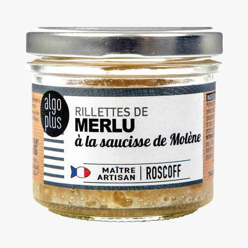 RILLETTES MERLU À LA SAUCISSE DE MOLÈNE - Le Comptoir Maritime - 1