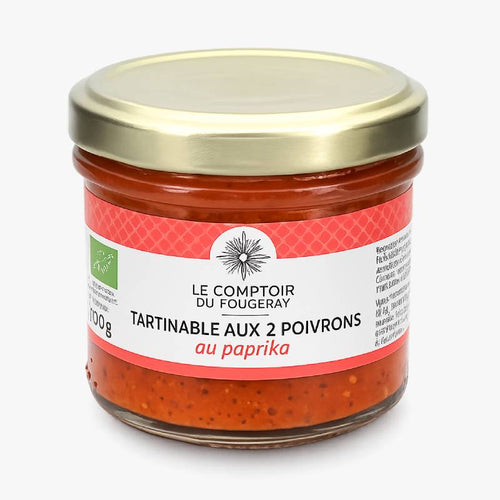 TARTINABLE 2 POIVRONS ET PAPRIKA - Le Comptoir Maritime - 1