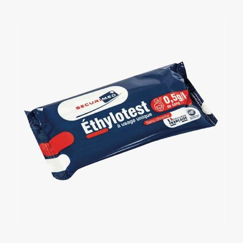 Ethylotest chimique - 0.5 g/l - Le Comptoir Maritime - 1