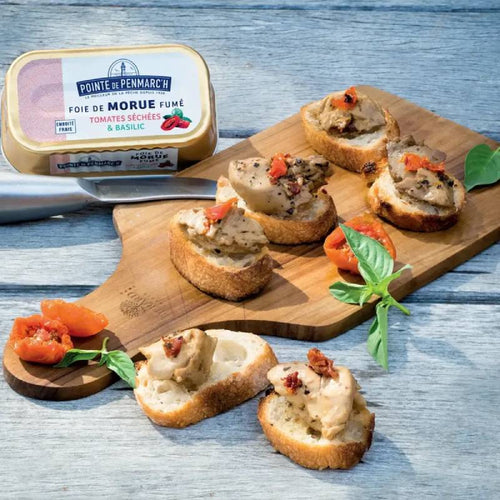 FOIE DE MORUE FUMÉE ET TOMATE SÉCHÉES - Le Comptoir Maritime - 2