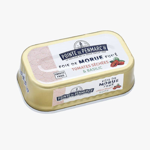 FOIE DE MORUE FUMÉE ET TOMATE SÉCHÉES - Le Comptoir Maritime - 1