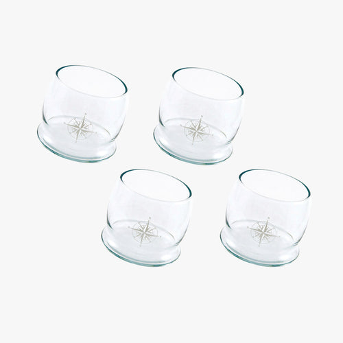 LOT 4 VERRES CULBUTO - Le Comptoir Maritime - 1