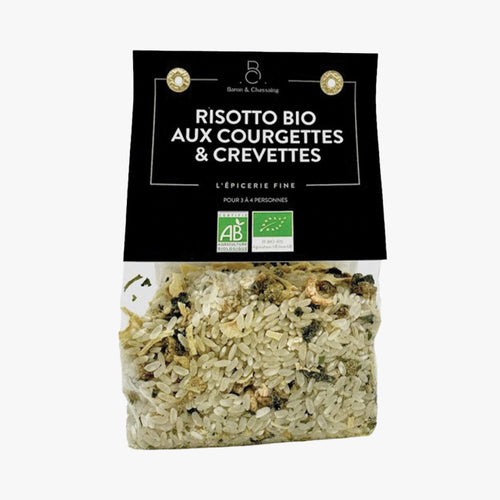 RISOTTO COURGETTE ET CREVETTES - Le Comptoir Maritime - 1