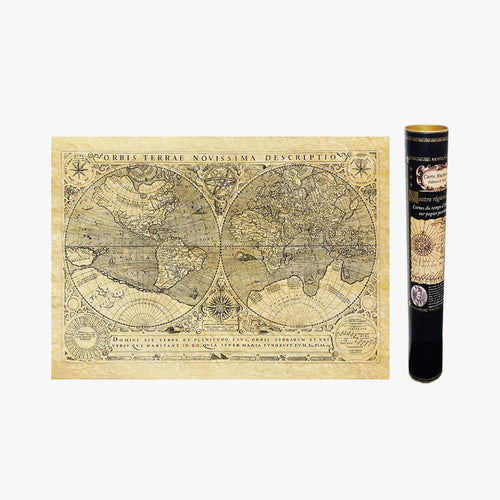 CARTE DU MONDE 1602 - Le Comptoir Maritime - 2