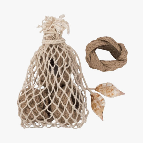 SET RONDS DE SERVIETTES EN CORDAGE - Le Comptoir Maritime - 1
