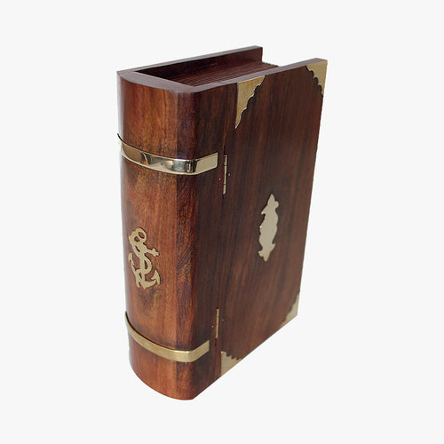 BOÎTE EN FORME DE LIVRE - Le Comptoir Maritime - 1