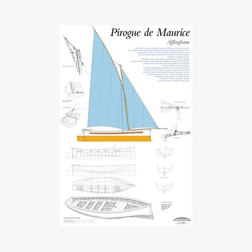 PIROGUE DE MAURICE, AFFINGHAM, MODÉLISME - Le Comptoir Maritime - 1