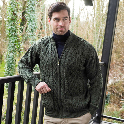 GILET IRLANDAIS ZIPPÉ HOMME - Le Comptoir Maritime - 1