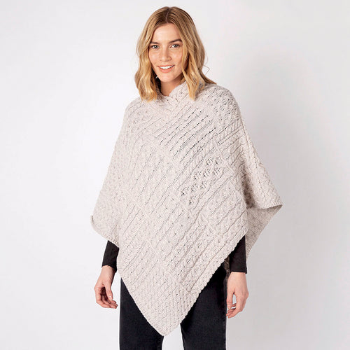 PONCHO ELM PATCHOWRK FEMME - Le Comptoir Maritime - 1