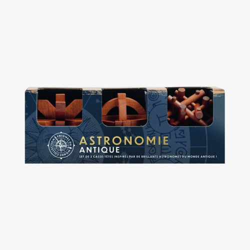 SET 3 PUZZLES BOIS ASTRONOMIE - Le Comptoir Maritime - 1