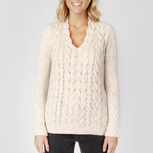 PULL TORSADE FEMME - Le Comptoir Maritime - 1
