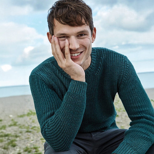 PULL MAILLE COTELÉE MIXTE - Le Comptoir Maritime - 1