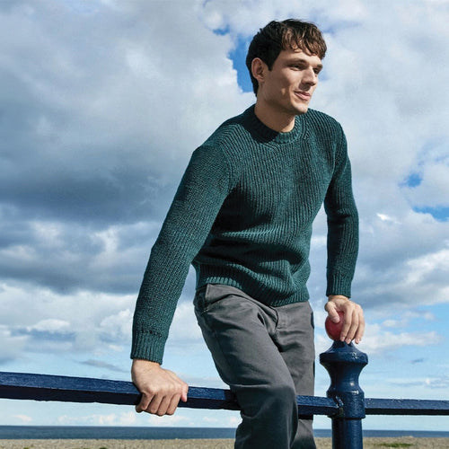 PULL MAILLE COTELÉE MIXTE - Le Comptoir Maritime - 2