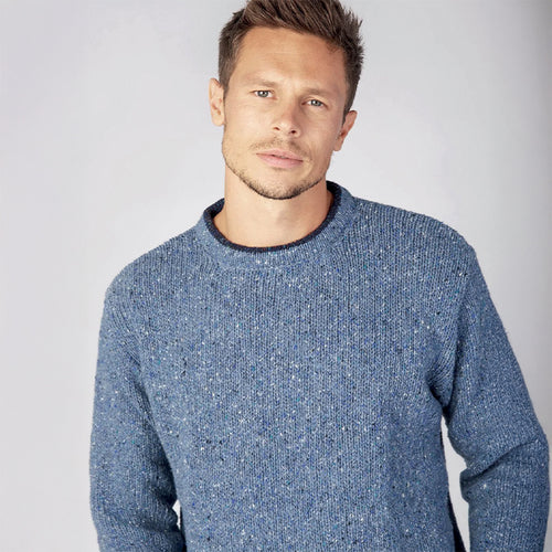 PULL IRLANDAIS COL ROND HOMME - Le Comptoir Maritime - 1