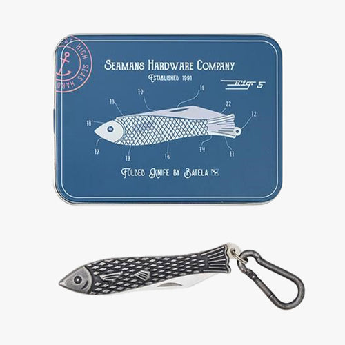 COUTEAU POISSON DANS SA BOÎTE - Le Comptoir Maritime - 2