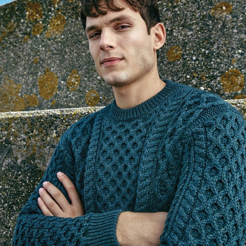 PULL IRLANDAIS MÉRINOS BLASKET HOMME - Le Comptoir Maritime - 2