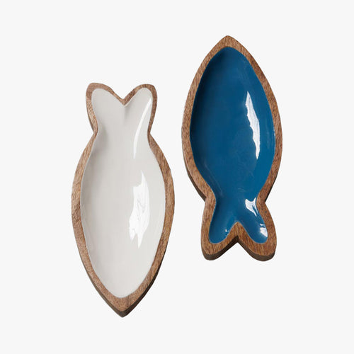 LOT DE 2 PLATS POISSONS - Le Comptoir Maritime - 1