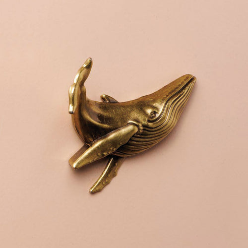 CROCHET MÉTAL BALEINE - Le Comptoir Maritime - 3