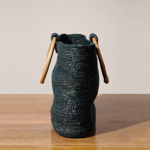 SAC VERT AVEC ANSES EN BOIS - Le Comptoir Maritime - 2