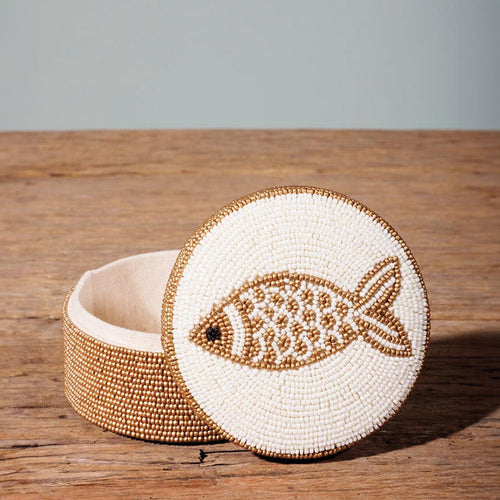BOÎTE EN PERLES POISSON - Le Comptoir Maritime - 2