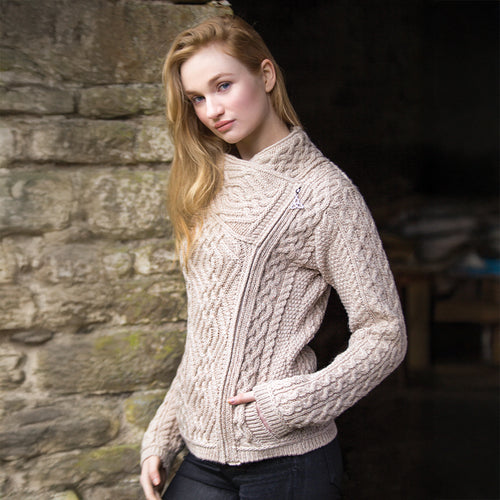 VESTE ZIPPÉE NOEUDS CELTIC FEMME - Le Comptoir Maritime - 1